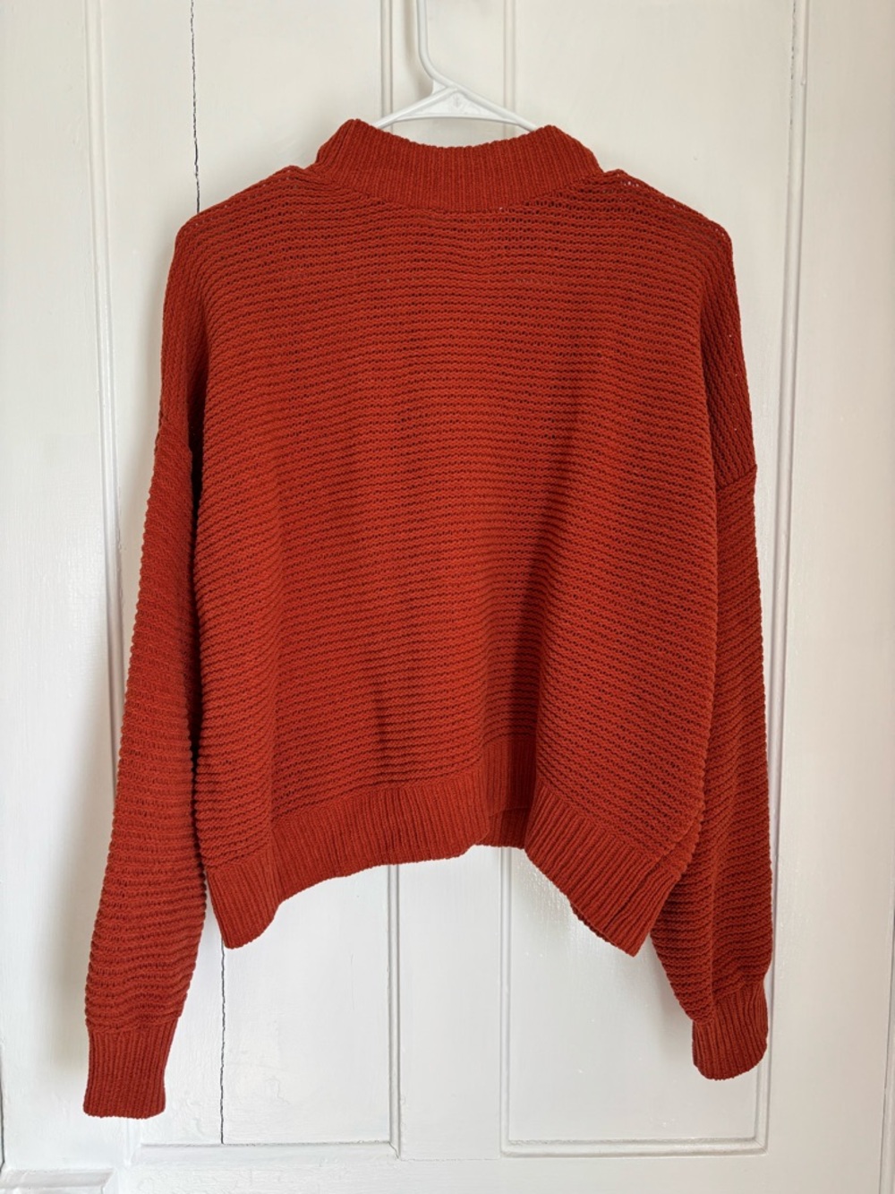 Hollister Rust Ribbed Turtleneck Sweater - Picture 4 of 4